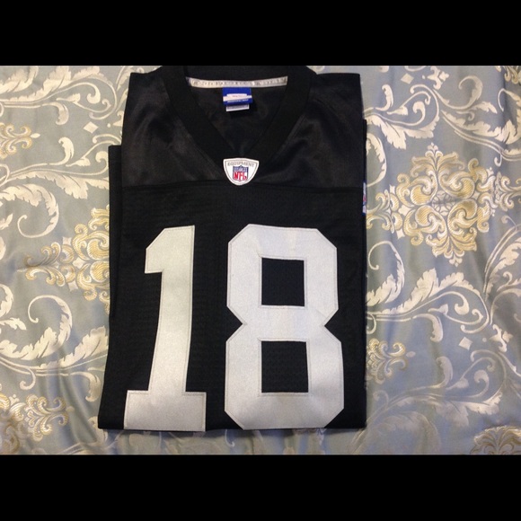 Oakland Raiders authentic home jersey, Randy Moss - Picture 3 of 5